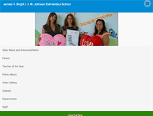 Tablet Screenshot of brightelementary.org